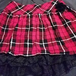 Plaid Skirt